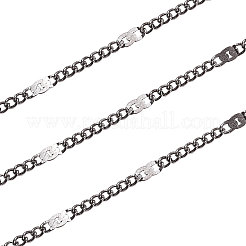 Железные кабельные цепи с латунным покрытием&nbsp;CH-CJ0001-04B