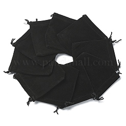 Прямоугольные бархатные мешочки на шнурке TP-YW0001-01