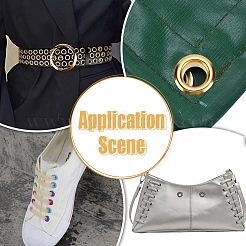 8 стиль железные люверсы люверсы фурнитура&nbsp;IFIN-WR0001-17