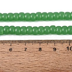 Abalorios de vidrio jade de imitación hebras&nbsp;GLAA-NH0002-A01-B03