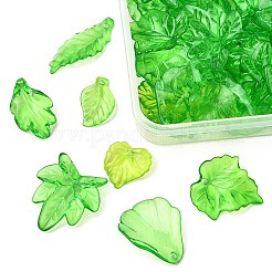 210шт 7 стиля прозрачные акриловые подвески&nbsp;OACR-FP0001-18