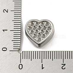 Устойчивые к потускнению бусины из нержавеющей стали 304 со стразами&nbsp;LS-STAS-A091-06P