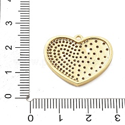 Латунные микро проложить кубический цирконий подвеска KK-L228-27G