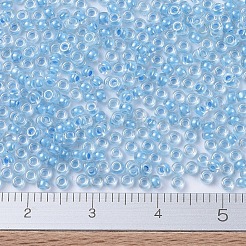 MIYUKIラウンドロカイユビーズ  日本製シードビーズ  （染められた象牙の中のrr2217)  11/0  2x1.3mm  穴：0.8mm  約1100PCS /ボトル  10 G /ボトル&nbsp;SEED-JP0008-RR0221