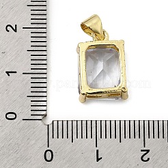 Латунные микро проложить кубического циркония подвески&nbsp;KK-I360-078G