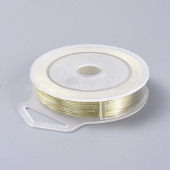 Fil de cuivre rond pour la fabrication de bijoux&nbsp;CWIR-E005-01-0.15mm