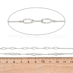 Текстурированные овальные звенья цепей из нержавеющей стали 304 CHS-H117-07P