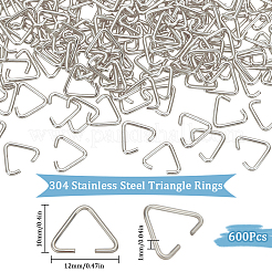 Треугольные кольца из нержавеющей стали 304&nbsp;STAS-SP0001-80A