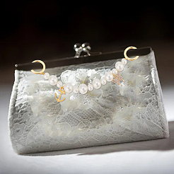 Ensembles de décoration de chaussures de sandale en perles d'acrylique et de verre avec fermoirs pivotants en alliage de zinc&nbsp;FIND-AB00001