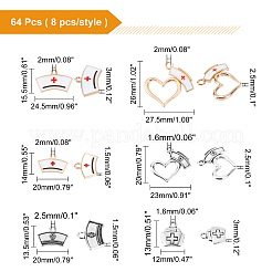 64шт. 8 комплекта подвесок из сплава&nbsp;FIND-AR0001-34