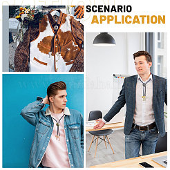 12 шт. 3-цветная фурнитура для броши из сплава FIND-CA0009-91