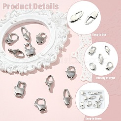 10 шт. 5 стиля карабинов из нержавеющей стали 304&nbsp;STAS-CJ0003-24