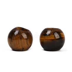 Натуральный тигровый глаз европейский бисер&nbsp;G-R488-01J