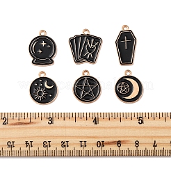 30шт 6 стиля подвески из сплава с эмалью&nbsp;ENAM-FS0002-62