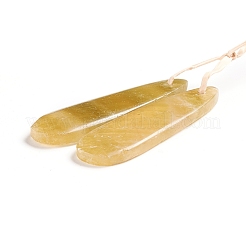 Подвески из натурального гемиморфита G-G827-03G