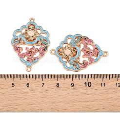 Connettori cabochon in lega smaltata&nbsp;AL-CBA8479-04KCG