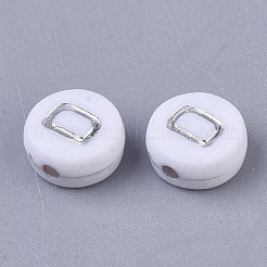 Perline acrilico placcato&nbsp;PACR-R243-04D
