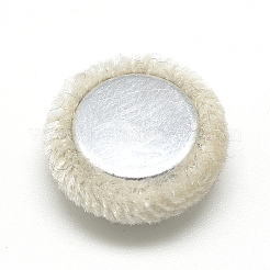 Cabochons aus mit Samtstoff bezogenem Stoff&nbsp;LS-X-WOVE-S084-11H