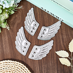 2 пара тканевых с войлочными украшениями для обуви DIY-GF0011-46