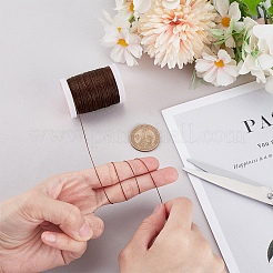 Круглый шнур из вощеного полиэстера длиной 120 м.&nbsp;YC-WH0019-01A