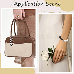 Непрозрачные акриловые бусины&nbsp;MACR-SP0001-85D