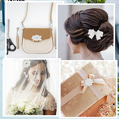 18 шт. 9 стиля кружева вышитые аксессуары для костюма&nbsp;DIY-AR0002-36