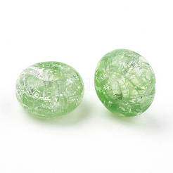 Прозрачных бусин акриловые треск&nbsp;LS-MACR-E025-30I