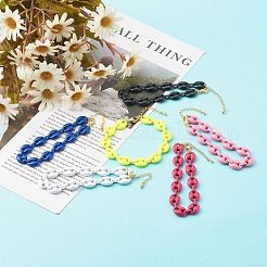 Bracelets en alliage de grains de café&nbsp;BJEW-JB06247