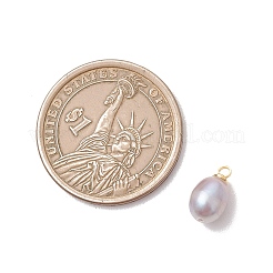 Натуральные культивированные пресноводные жемчужные рисовые подвески&nbsp;PALLOY-JF05078-01