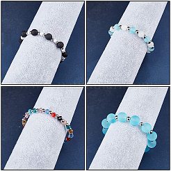 Круглых бусин латунные&nbsp;KK-NB0002-31P-NR