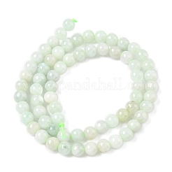 Натуральные бусины из мьянманского жадеита&nbsp;G-M454-A01-6mm