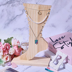 Деревянные стенды для демонстрации ножных браслетов ODIS-WH0025-224B