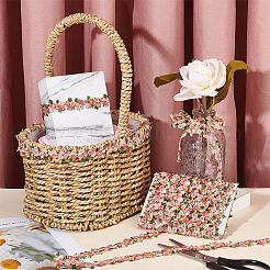 4.6~5 ярд цветочной полиэстеровой отделочной ленты&nbsp;OCOR-PH0001-97F