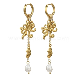 Ohrhänger aus 304 Edelstahl&nbsp;EJEW-JE07104-01