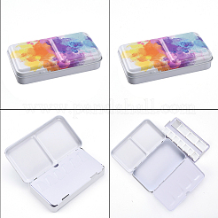 Пластиковые пустые кастрюли акварельные краски&nbsp;AJEW-PH0002-31