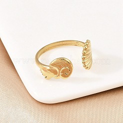 Кольца-манжеты из нержавеющей стали 304 для женщин&nbsp;RJEW-A089-01C-G