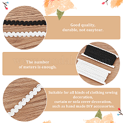 2 карта 2 цвета 10м полиэстер волнистая лента&nbsp;OCOR-FG0001-93