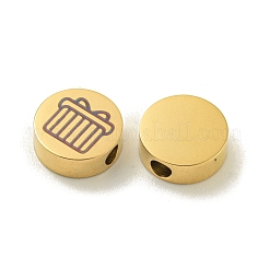 Хеллоуин бусины из нержавеющей стали 304 STAS-U017-01G-P