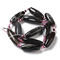 Природный агат бисер нитей G-K334-04A