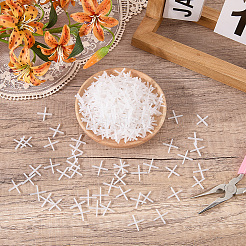 500 pz distanziatori trasversali in plastica per piastrelle per il posizionamento delle piastrelle&nbsp;DIY-CN0003-94A