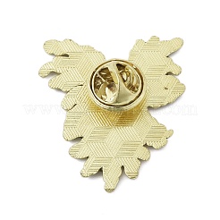 Булавки с эмалью в виде листа&nbsp;LS-JEWB-S040-01B-G