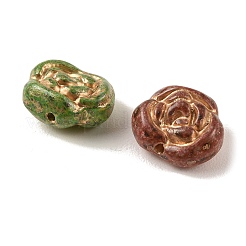 Perles de verre de peinture de cuisson&nbsp;DGLA-G004-01O