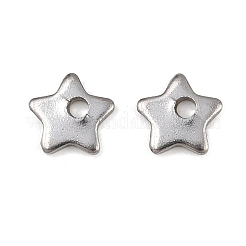 Подвески-шармы в виде пятиконечной звезды из нержавеющей стали марки 304&nbsp;STAS-Q171-03