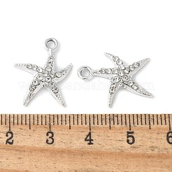 Legierung Kristall Strass Anhänger&nbsp;X-PALLOY-E775-16P