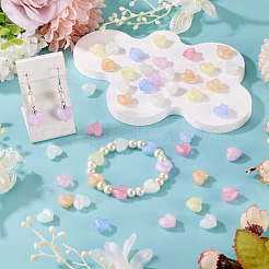 Светящиеся прозрачные акриловые бусины&nbsp;LACR-TA0001-07A