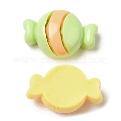 Мультяшные непрозрачные кабошоны из смолы&nbsp;RESI-C039-01J