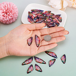 Набор подвесок в виде крыльев из прозрачной смолы RESI-TAC0021-01C