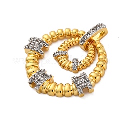 Латунные микро проложить кубического циркония подвески&nbsp;KK-V009-18G