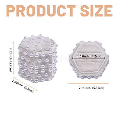 Бархатные коробочки для парных колец&nbsp;VBOX-WH0019-001