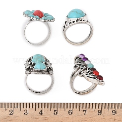 4 комплект из 27.5~41 регулируемого кольца для пальцев из сплава RJEW-L131-02AS